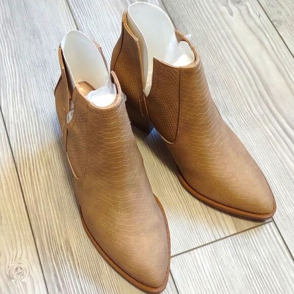 (49-1610)  ZBY Open Ankle Boots Size 5.5 - Picture 8 of 11